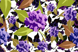Abstract Elegant Floral Pattern: A Versatile Design Resource for Creative Professionals