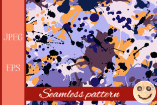 Camouflage Purple Orange Pattern: A Versatile Design for Modern Creativity