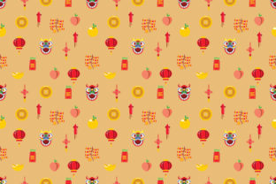 Chinese New Year Seamless Pattern: A Versatile Design Asset for Creative Professionals