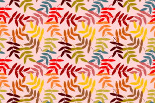 Colorful Autumn Leaves Seamless Pattern: A Creative Asset for Designers and Makers