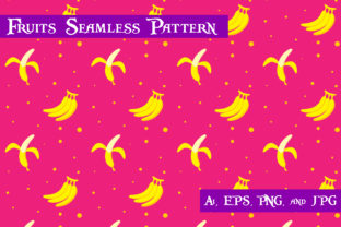 Exploring the Versatility of Banana Fruits Seamless Pattern in Design and Creativity