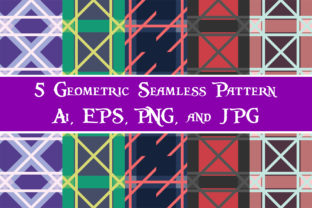 Geometric Seamless Pattern Set: A Modern Design Essential