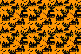 Halloween House Seamless Pattern: A Versatile Design for Creative Projects