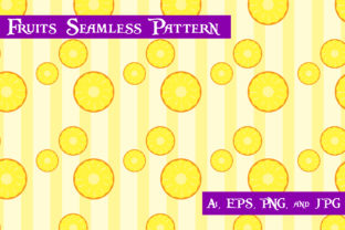 Pineapple Fruits Seamless Pattern: A Versatile Design Asset
