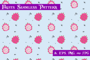 Pitaya Fruits Seamless Pattern: A Versatile Design Asset for Modern Creators
