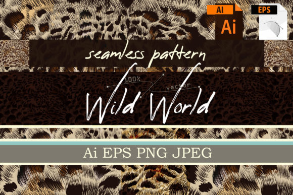 Seamless Vector Leopard Pattern Design: A Versatile Resource for Creative Projects
