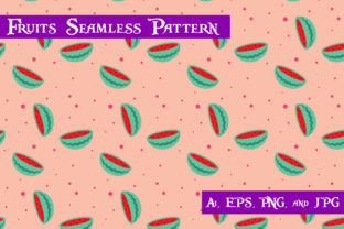 Watermelon Fruits Seamless Pattern: A Versatile Design Asset